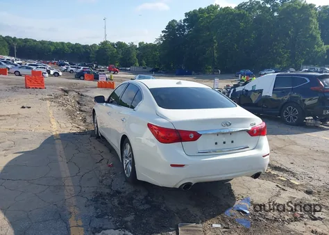 2015 Infiniti Q50 Premium из США, поврежденный, VIN JN1BV7AP5FM353367